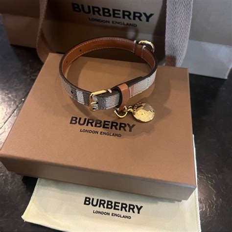 burberry per cani|burberry dog collars.